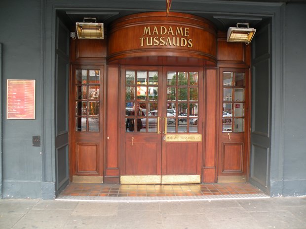  Entrée du musée Madame Tussauds